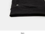 Eyelet 2-way short hood zip-up