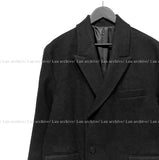 Label overfit single coat