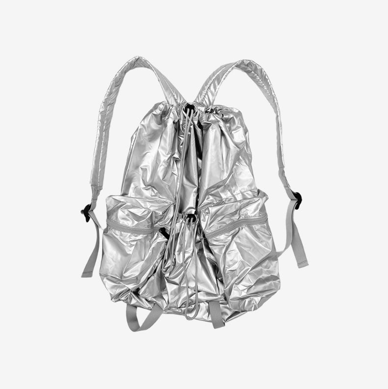 【NONCODE】Lulian String Pocket Backpack NONCODE(ノンコード) - ルリアンストリングポケットリュック