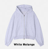 Tempo Crop Hoodie Zip-Up