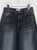 Porui Washing Wide Denim Pants