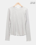 Uel Wavy Fine Ribbed Knit