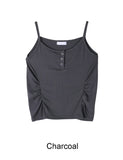 Lava shirring sleeveless