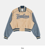 New york embroidery varsity jacket
