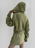 Lulang Pigment Pocket Zip-Up