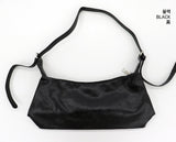 Right Leather Baguette Shoulder Bag