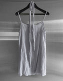 Riru Wrinkle Scarf Sleeveless One Piece
