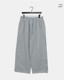 Ola Brushed Diagonal Wide Sweatpants
