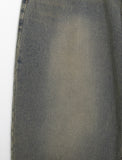 Binro Vintage Washed Denim Pants