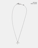 Koiz Silver Cross Necklace