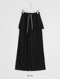 Jehin Wide Banding Skirt Pants