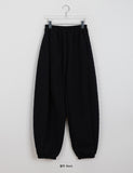 Deteam Banding Flower Quilted Balloon Pants