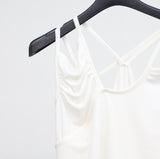 Peonio Wave Bolero + Shirring Sleeveless Set