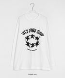 [unisex] Mihato Cat Printing Long Sleeve Tee