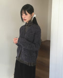 Hebo Velvet Ribbed Two-Way Banding Pants