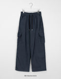 [unisex] Benkini Banding String Denim Cargo Pants