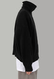 Stock knit zip-up