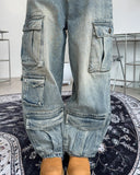 Kain Multi Cargo Denim Pants