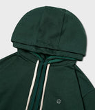 [AG.W] Edge Balloon Crop Double Hoodie