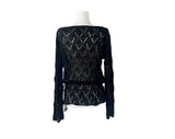 Dig Boat Neck Strap Off Mesh Knit