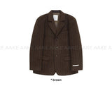 PINSTRIPE HAIRY JACKET