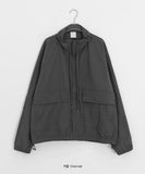[Unisex] Tsurint Pocket String Windbreaker
