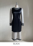 Rafice Hound Check H-Line One Piece