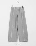 Tsuya banding string lace jogger pants