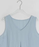 Kahina Layered Frill Sleeveless Blouse