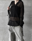 Bohemian Strap Punching Knit