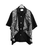 Bandana scarf half shirt