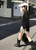 STRAP SHIRRING SLEEVE T