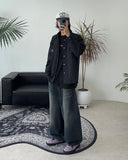Benid Dying Patch Work Shirt
