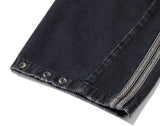 Track Balloon Denim Pants