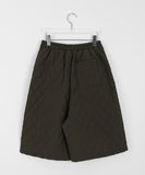 Okane Quilted Bermuda Pants