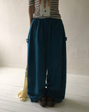 [unisex] Chiha Side Snap Wide Banding Sweatpants