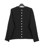 Kenz Waffle Henley Neck Long Sleeve