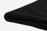 Dual zip-up collar knit