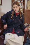 [2-WAY] Mushroom Stitch Zip-Up