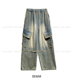 Two-Way Dekki Diagonal Pocket Denim Pants