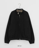 Yusaki Harringtton Button Blouson Jacket