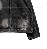Darts Wrinkle Washing Denim Jacket