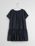 Selverco Layered Shirring Tiered Short Sleeve One Piece