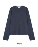 TL Double Henley Neck Warmer Tee