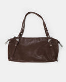 Sea Eyelet Leather Shoulder Bag