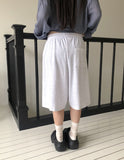 Tiken Stars and Stripes Print Banding Bermuda Pants