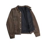 Cardan Washing Leather Jacket