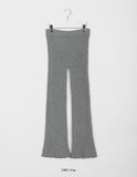 Moind Velvet Ribbed Banding Pants