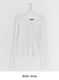 Ahiton Punching Round Neck Cardigan