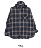 Ronin Vintage Hooded Checkered Shirt
